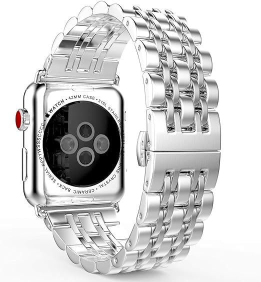 watch 9 max Smartwatch with Strova Stainless Steel Strap