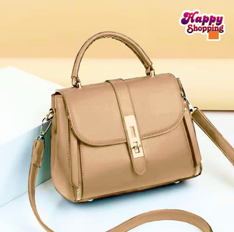 Casual Dual zipper Crossbody Bag