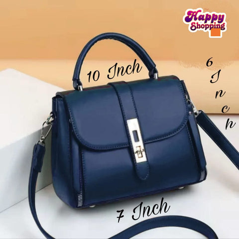 Casual Dual zipper Crossbody Bag