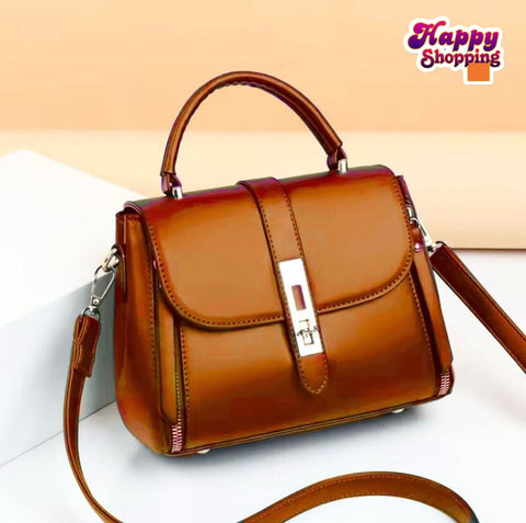 Casual Dual zipper Crossbody Bag