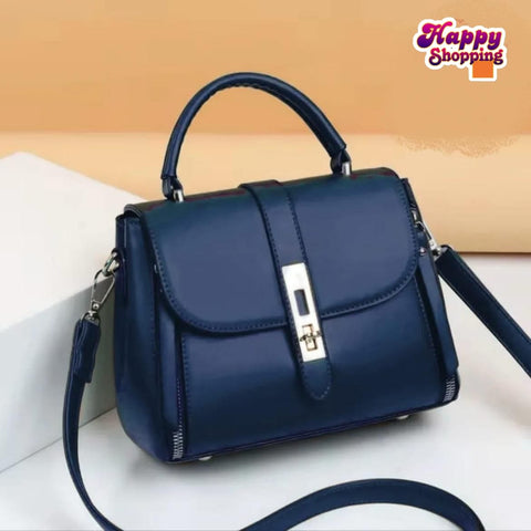 Casual Dual zipper Crossbody Bag
