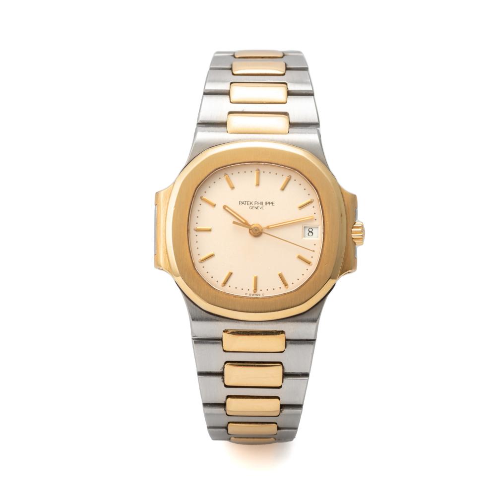 Patek Philippe Nautilus Blue Dial Steel Mens