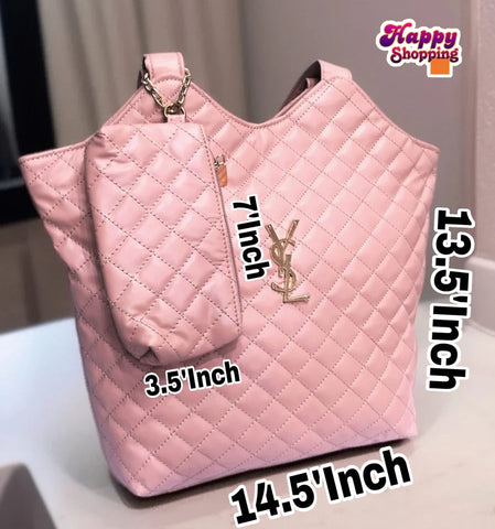 Branded 2 Pcs Shoulder Totebag