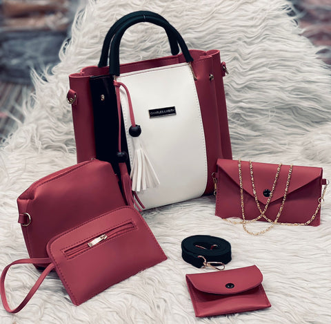 5 Pcs Stylish Bag