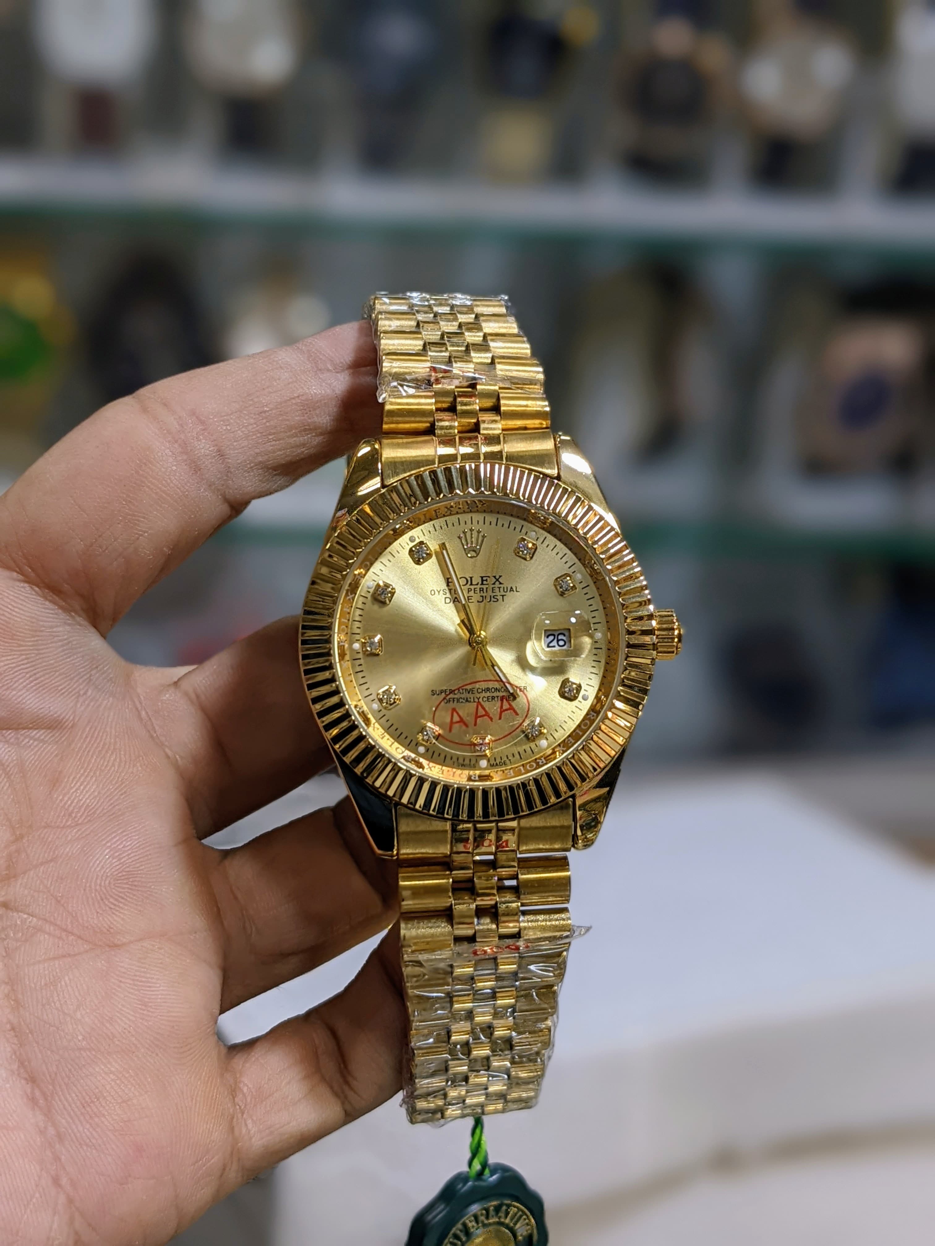 Rolex Oyster Perpetual Datejust 36 Champagne Dial Men's Watch