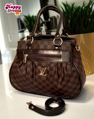 Branded 5 zipper handbag