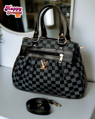 Branded 5 zipper handbag