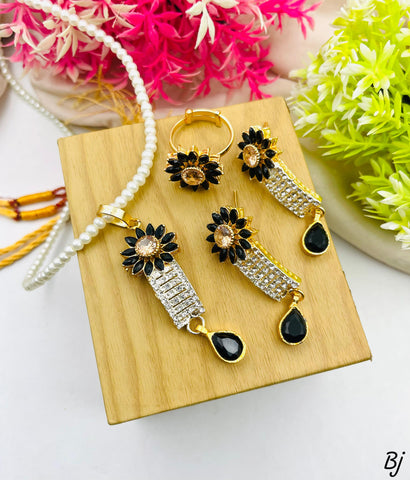Fancy & Beautiful Flower Design Egyptian Combo Set