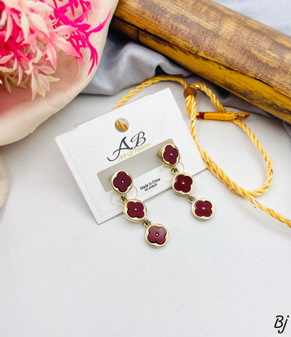 Fancy &amp; Beautiful 3-Step LV Stud Earrings –