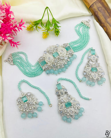 Beautiful Rajwadi-Style Jewelry Set