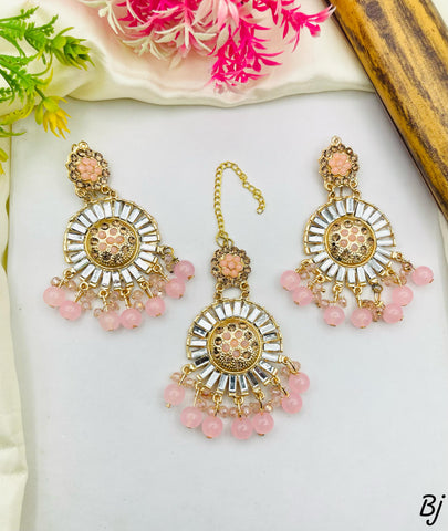 Beautiful Gold-Plated Tubelight Teeka Bounda
