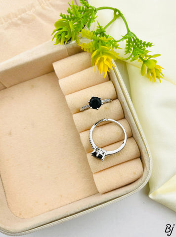 Beautiful Gold-Plated Zircon Rings