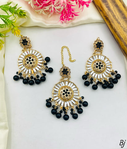 Beautiful Gold-Plated Tubelight Teeka Bounda