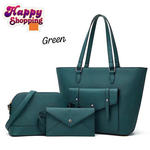 High-Quality 3-Piece Tote Bag Set