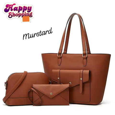 High-Quality 3-Piece Tote Bag Set