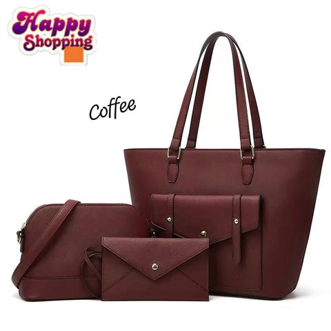 High-Quality 3-Piece Tote Bag Set
