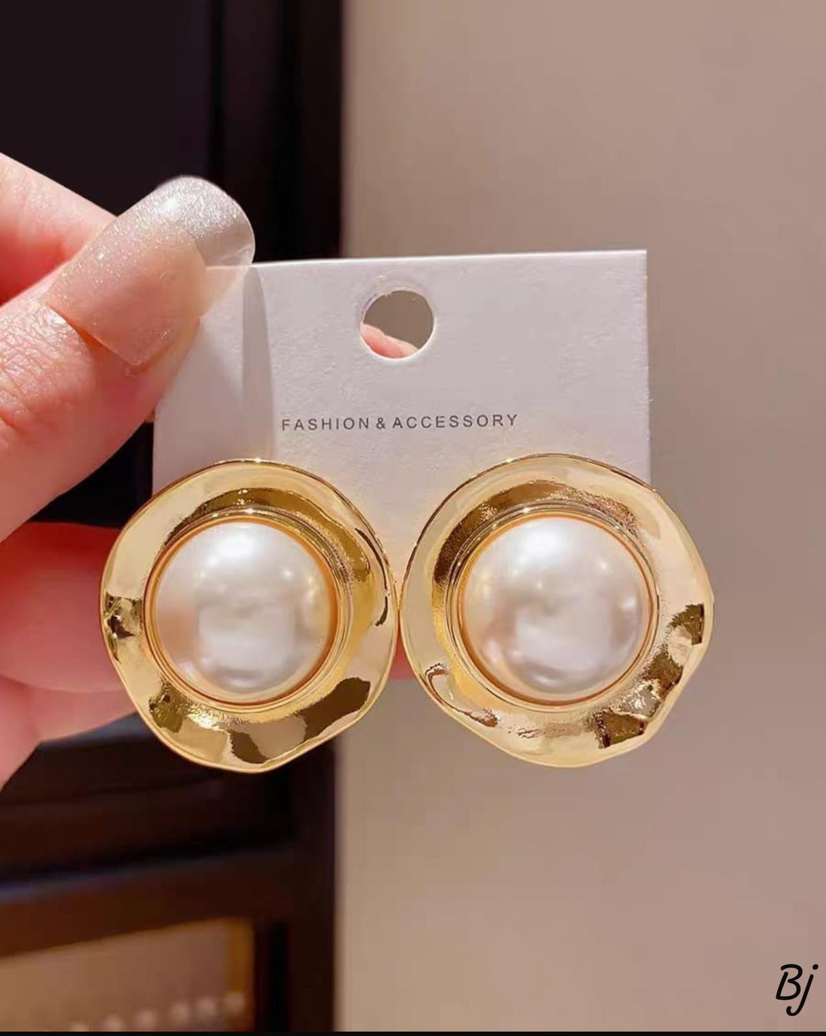 Fancy &amp; Beautiful China Pearl Studs – Just for Her! ✨😍