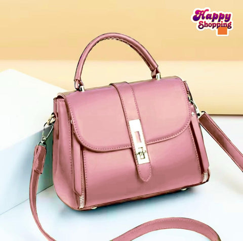 Casual Dual zipper Crossbody Bag