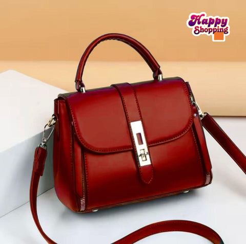 Casual Dual zipper Crossbody Bag