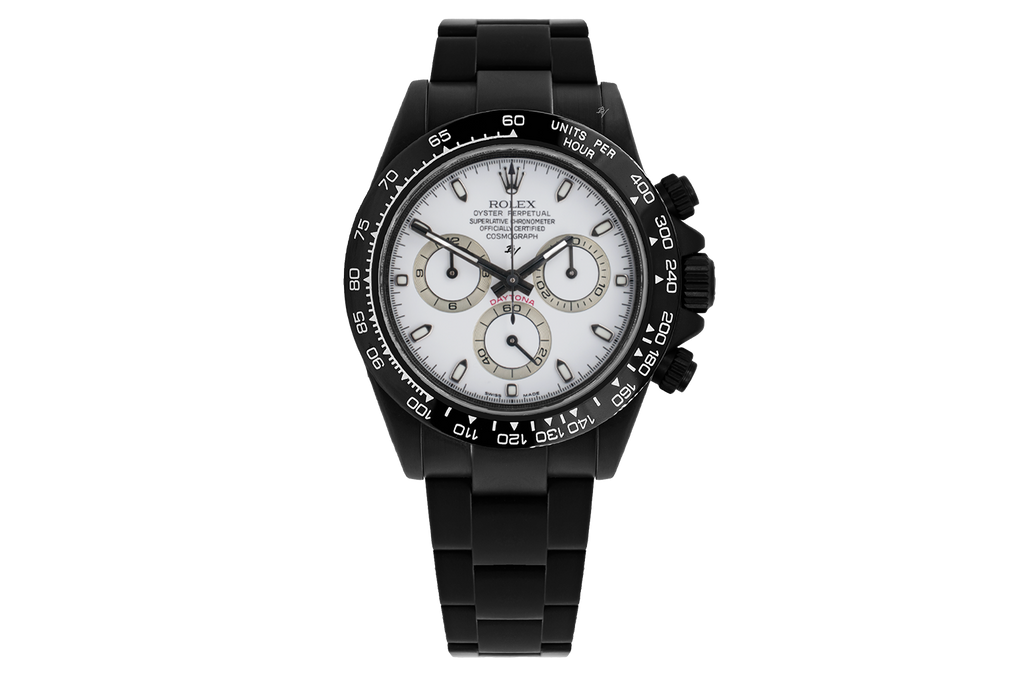 Rolex Cosmograph Daytona Black Oyster Bracelet Watch