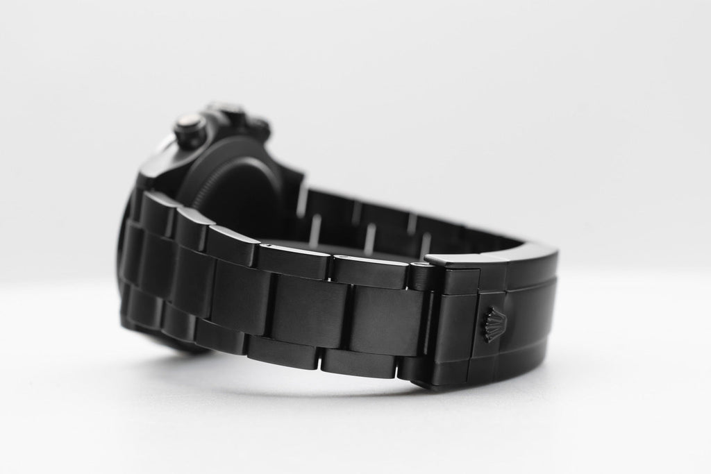 Rolex Cosmograph Daytona Black Oyster Bracelet Watch