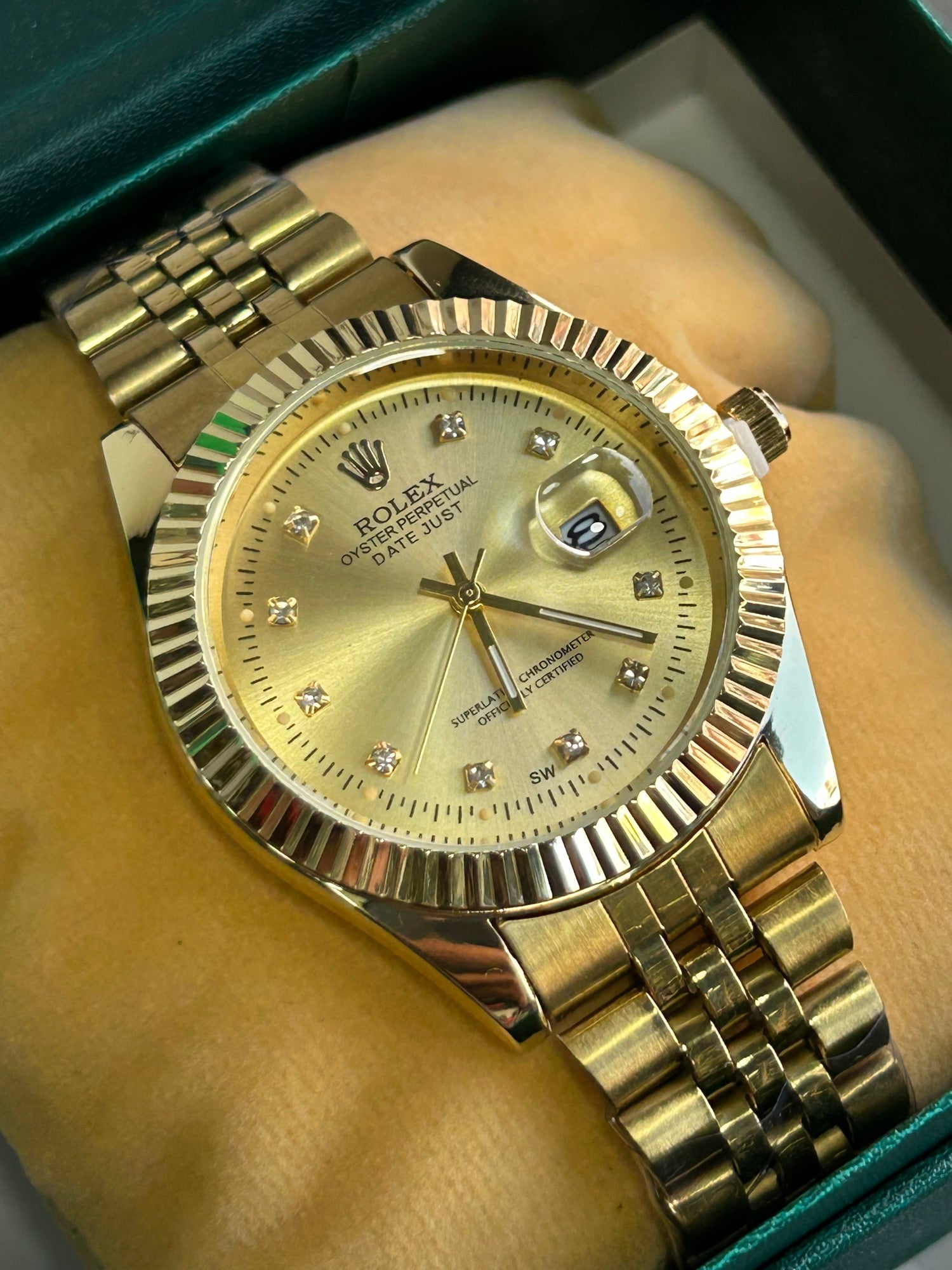 Rolex Oyster Perpetual Datejust 36 Champagne Dial Men's Watch