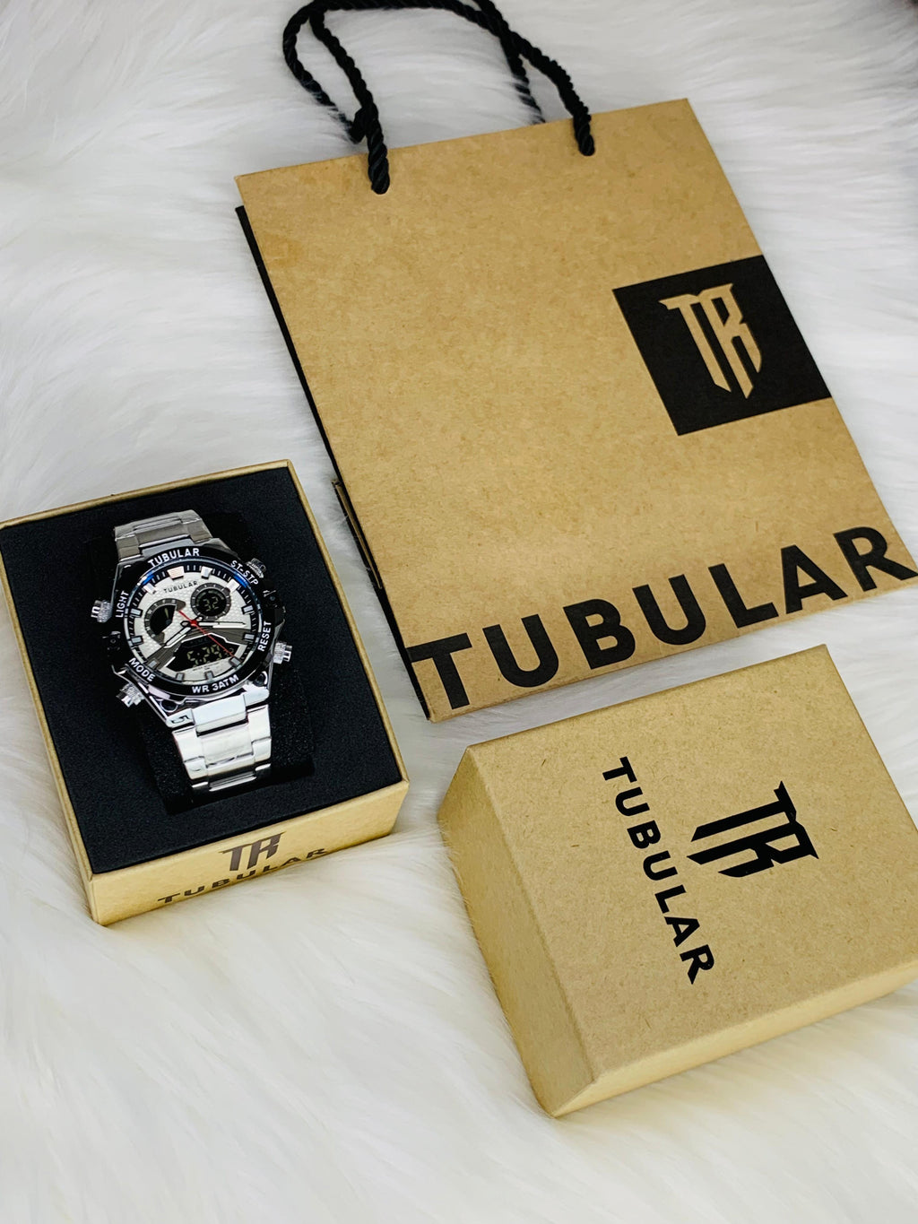Tubular – Analog/Digital Watch – Stainless Steel – TB-131