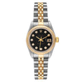 Rolex Datejust Steel Yellow Gold Diamond Dial